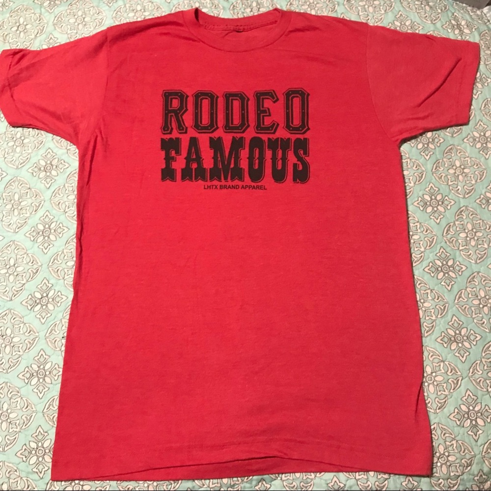 Western Rodeo theme tee shirt - Picture 2 of 2